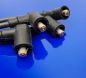 Preview: K100-2 V - Zündkabelsatz Silikon für Bosch Kerzen (oder andere mit SAE Anschluss) - schwarz